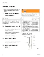 Предварительный просмотр 2 страницы Graco 246477 Instructions-Parts List