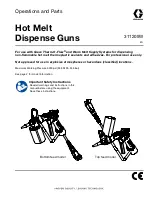 Preview for 1 page of Graco 249512 Operation And Parts Manual