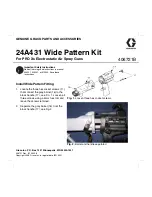 Preview for 1 page of Graco 24A431 Wide Pattern Kit Manual