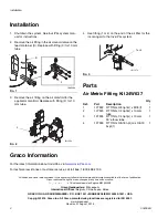 Предварительный просмотр 2 страницы Graco 24W637 Instructions