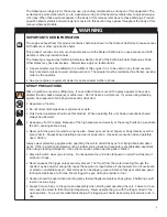 Preview for 3 page of Graco 2525 Instructions Manual