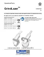 Graco 25M841 1 HP Operation And Parts предпросмотр