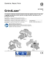 Предварительный просмотр 1 страницы Graco 25P471 Operation - Repair - Parts