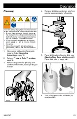 Preview for 23 page of Graco 25T804 Operation, Parts