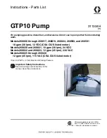 Предварительный просмотр 1 страницы Graco 260000 Instructions Manual