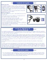 Preview for 9 page of Graco 2795DIG - Digital Deluxe iMonitor Baby Monitor Owner'S Manual