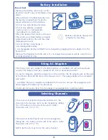 Preview for 3 page of Graco 2L00 Simple Sounds Owner'S Manual