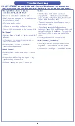 Preview for 7 page of Graco 2L03 Sound Select Owner'S Manual