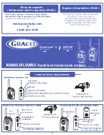 Preview for 7 page of Graco 2M021 - Ultra Clear II Baby Monitor Owner'S Manual