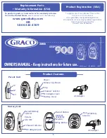 Graco 2M06 - Respond 900MHz Baby Monitor Owner'S Manual предпросмотр