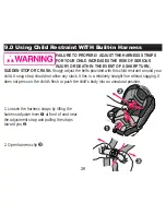 Предварительный просмотр 25 страницы Graco 3-in-1 - Nautilus Matrix Car Seat in Miley Owner'S Manual