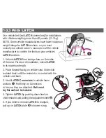 Предварительный просмотр 34 страницы Graco 3-in-1 - Nautilus Matrix Car Seat in Miley Owner'S Manual