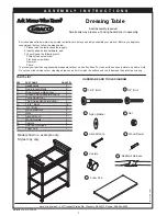 Graco 300-08-35 - Sarah Dressing Table Assembly Instructions Manual preview