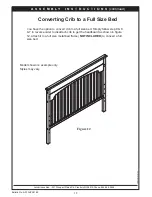 Предварительный просмотр 13 страницы Graco 3000142 - Sarah Drop Side Convertible Crib Assembly Instructions Manual