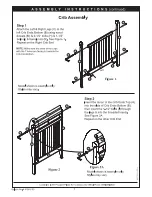 Preview for 7 page of Graco 3251681-064 - Lauren Classic Convertible Crib Assembly Instructions Manual