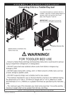 Предварительный просмотр 10 страницы Graco 3251681-064 - Lauren Classic Convertible Crib Assembly Instructions Manual