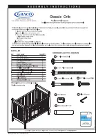 Graco 3281642-043 - Ashleigh Classic Crib Assembly Instructions Manual preview