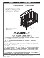 Предварительный просмотр 11 страницы Graco 3310281-163 - Victoria Non Drop Side 5 Assembly Instructions Manual