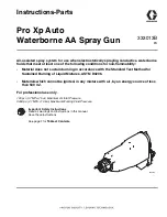 Preview for 1 page of Graco 333013B Instructions - Parts Manual