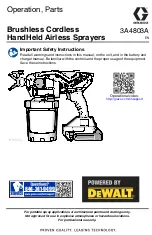 Graco 3A4803A Operation, Parts preview