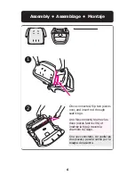 Preview for 6 page of Graco 3G00TAN - Easy Chair High Tango Owner'S Manual