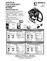 Graco 455st Pro Operation preview