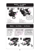 Предварительный просмотр 18 страницы Graco 6303MYC - Spree Stroller Owner'S Manual