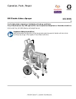 Graco 695 Premium Hi Operation, Parts preview