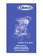 Предварительный просмотр 1 страницы Graco 6B49GNI3 - Quattro Tour Sport Stroller Owner'S Manual