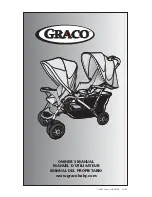 Graco 6L02TAN3 - DuoGlider Front to Back Stroller Owner'S Manual предпросмотр