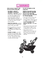 Preview for 3 page of Graco 6L02TAN3 - DuoGlider Front to Back Stroller Owner'S Manual