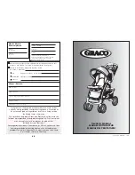 Предварительный просмотр 1 страницы Graco 7111bkw Owner'S Manual