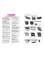 Preview for 2 page of Graco 7111bkw Owner'S Manual