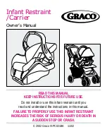 Preview for 1 page of Graco 8446L Owner'S Manual