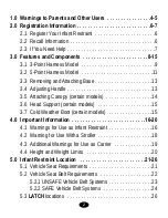 Preview for 2 page of Graco 8465GIS3 - SnugRide Infant Car Seat Owner'S Manual