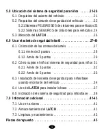 Preview for 47 page of Graco 8465GIS3 - SnugRide Infant Car Seat Owner'S Manual