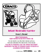 Preview for 1 page of Graco 8603COR Owner'S Manual