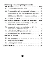 Preview for 47 page of Graco 8A11RIT - Safe Seat Infant Car Seat Owner'S Manual