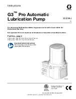 Preview for 1 page of Graco 96G011 Instructions Manual