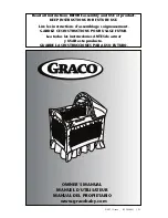 Preview for 1 page of Graco 9C01BET - Travel Lite Crib Owner'S Manual