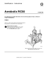 Preview for 1 page of Graco Aerobotix RC50 Instructions Manual