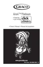 Graco Aire 4 Platinum Owner'S Manual preview