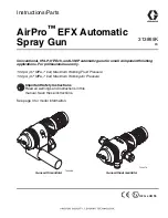 Preview for 1 page of Graco AirPro EFX Instructions - Parts Manual