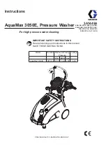 Preview for 1 page of Graco AquaMax 3050E Safety Instructions