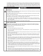 Preview for 3 page of Graco AquaMax 3540GHW Instructions Manual