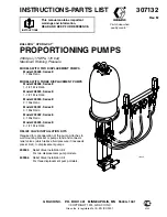 Preview for 1 page of Graco BULLDOG HYDRA-CAT 208958 Instructions-Parts List Manual