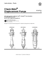 Graco Check-Mate L060CM Instructions - Parts Manual preview