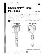 Graco Check-Mate P40LCM Instructions Manual предпросмотр