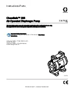 Предварительный просмотр 1 страницы Graco ChemSafe 205 Instructions-Parts List Manual