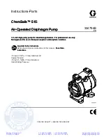 Preview for 1 page of Graco ChemSafe 515 Instructions - Parts Manual